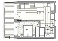 Apartament A43 szkic